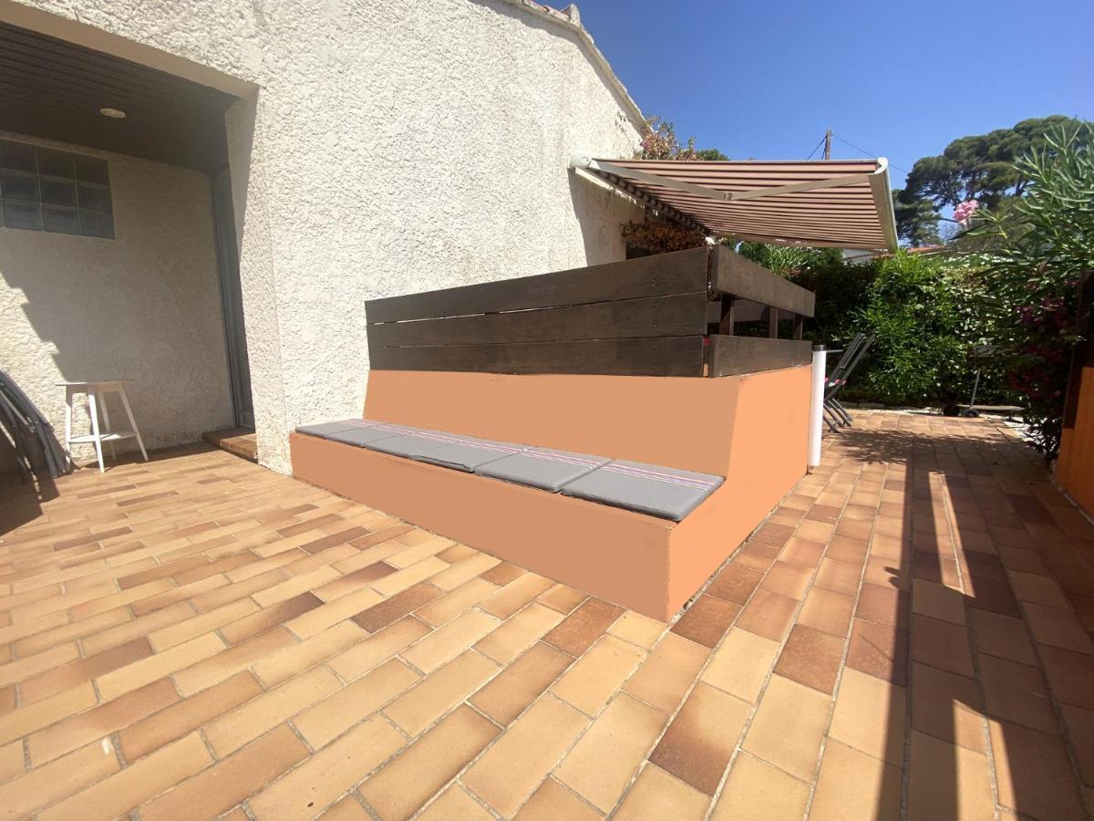 Appartement Cosy A Sanary Plage De Portissol-Climatise-Parking Prive エクステリア 写真