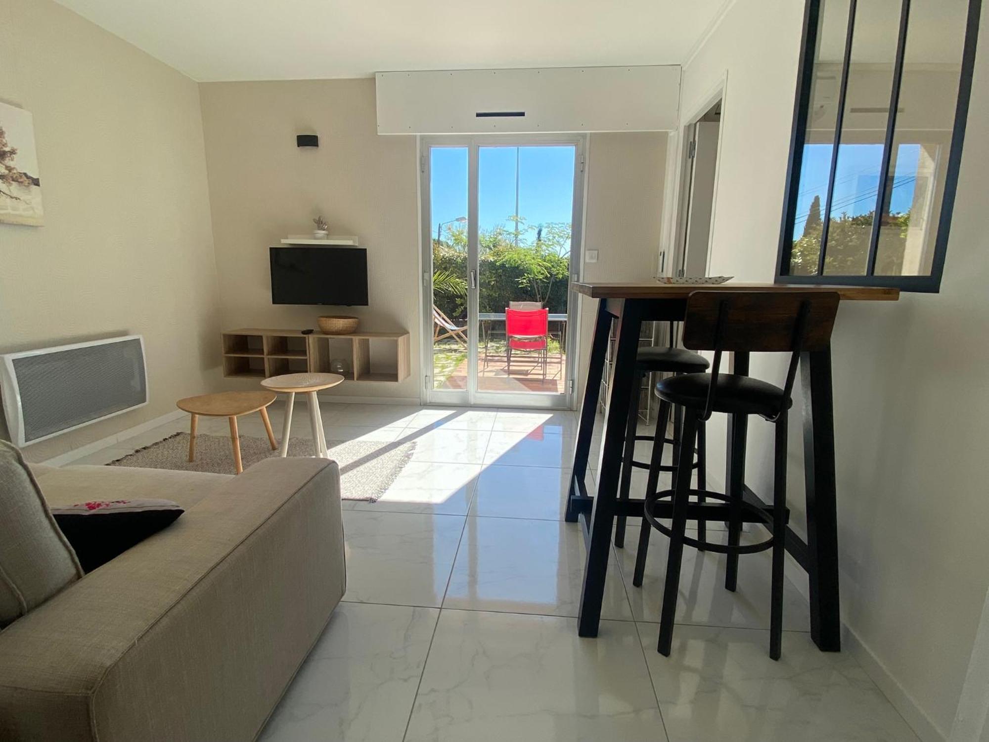 Appartement Cosy A Sanary Plage De Portissol-Climatise-Parking Prive エクステリア 写真